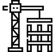 acélszerkezet-gyártás ikon